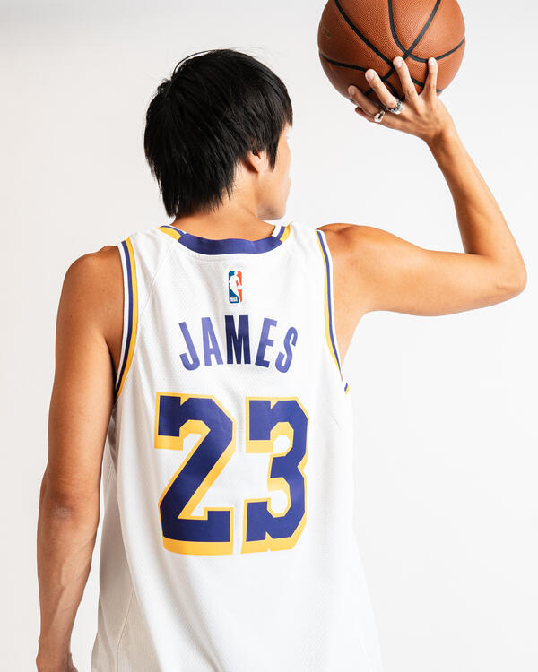 Nike SWINGMAN JERSEY Association Edition 22 LA Lakers LeBron James DN2081 103 AFEW STORE